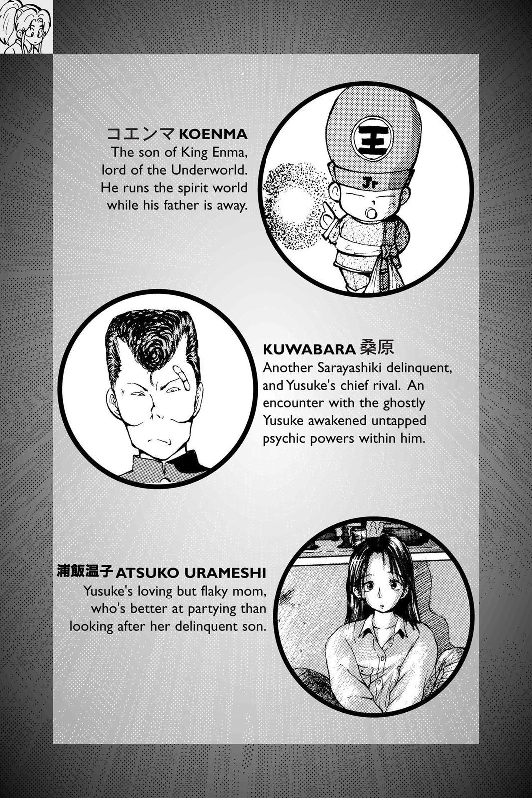 Read Yu Yu Hakusho Manga Online