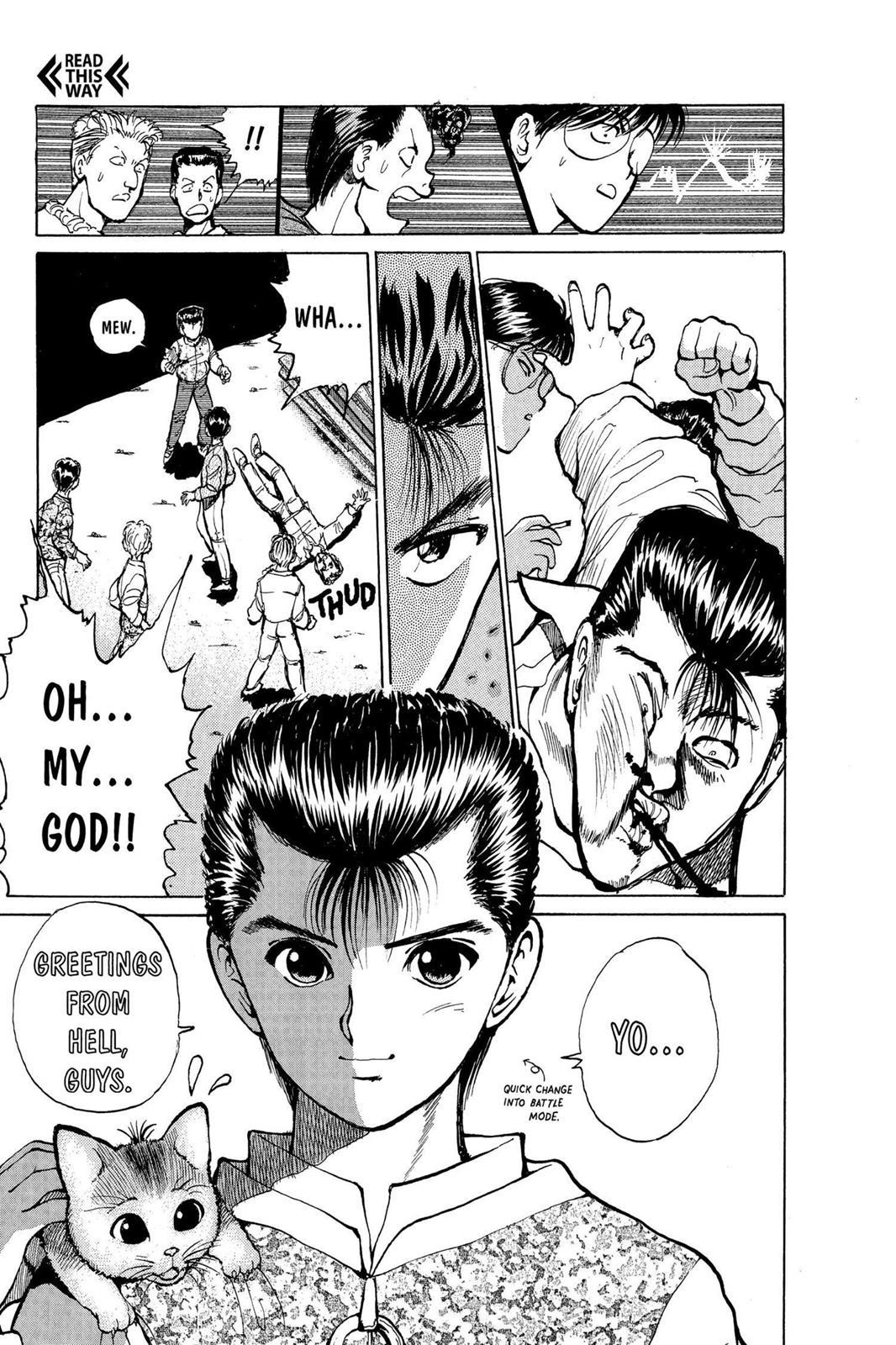 Read Yu Yu Hakusho Manga Online