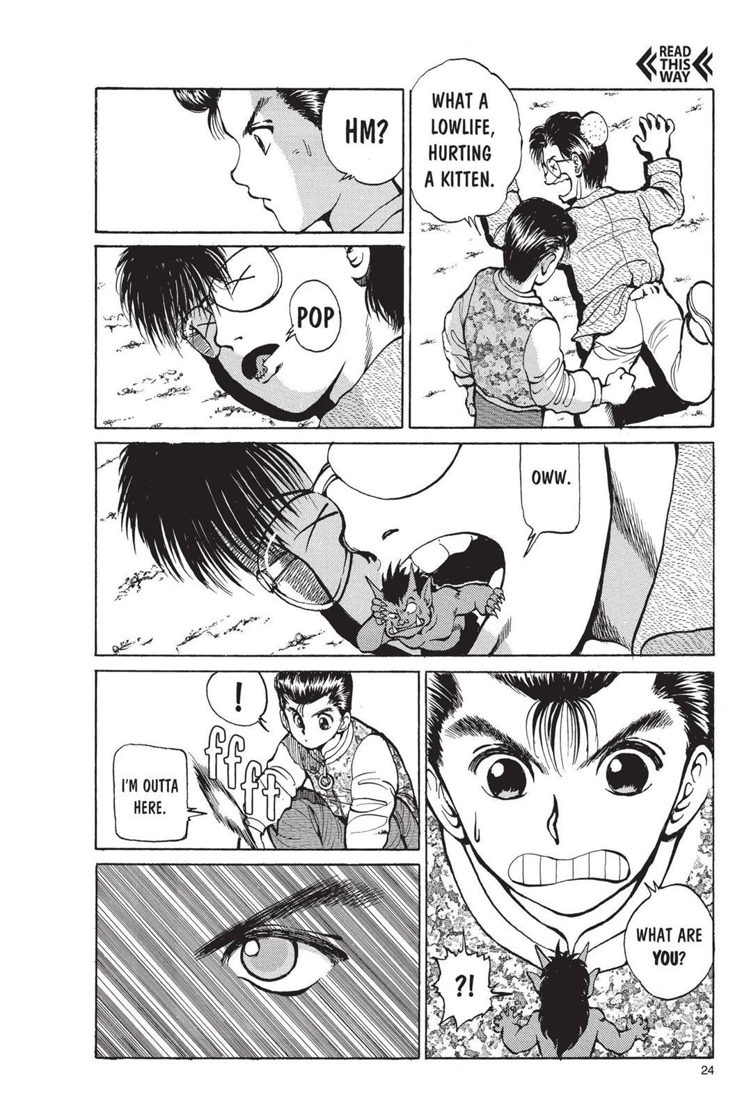 Read Yu Yu Hakusho Manga Online