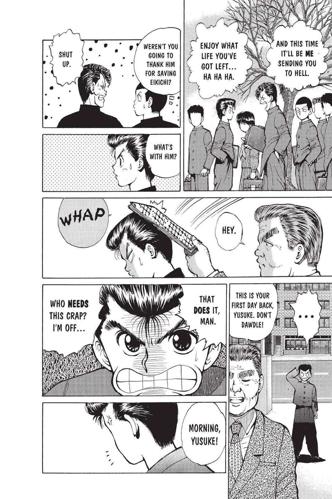 Read Yu Yu Hakusho Manga Online