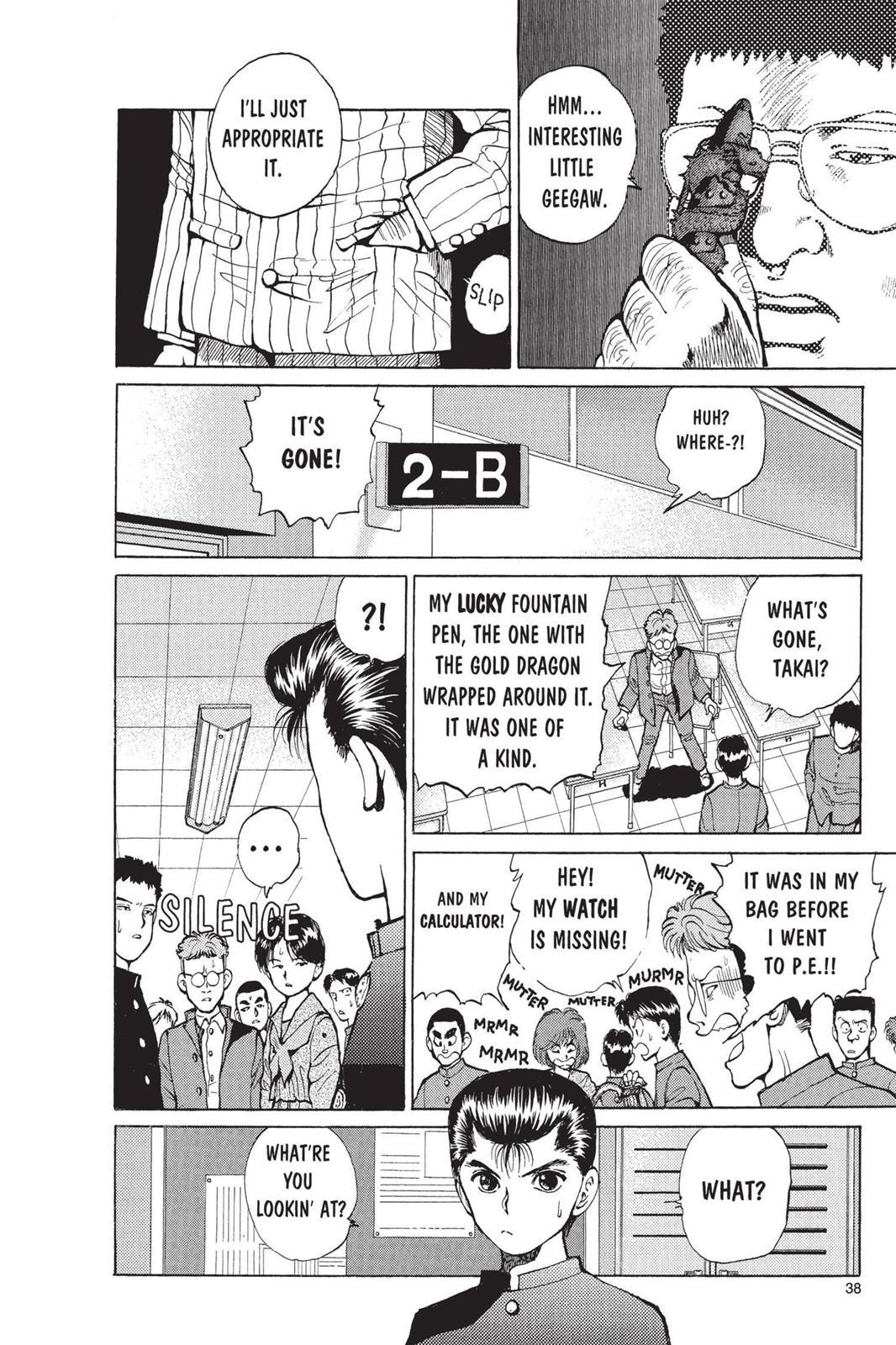 Read Yu Yu Hakusho Manga Online
