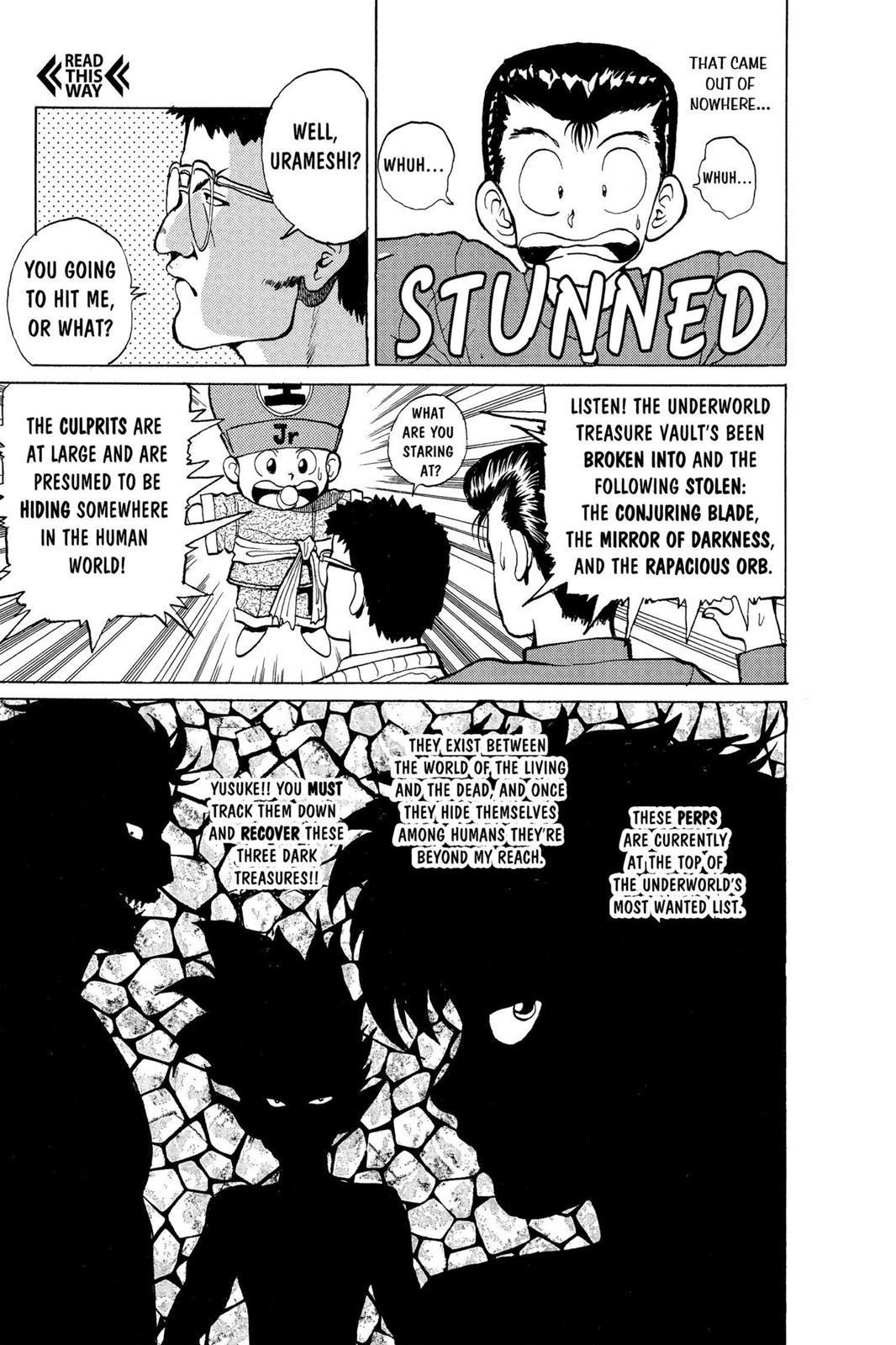 Read Yu Yu Hakusho Manga Online