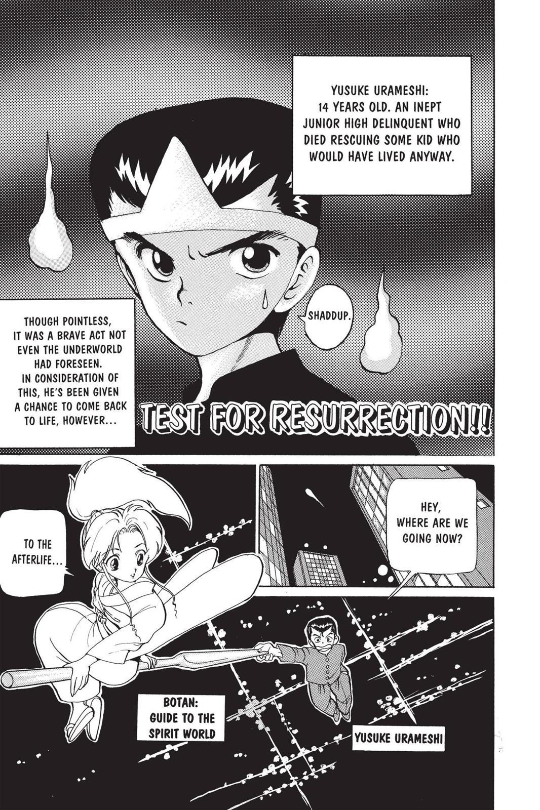 Read Yu Yu Hakusho Manga Online