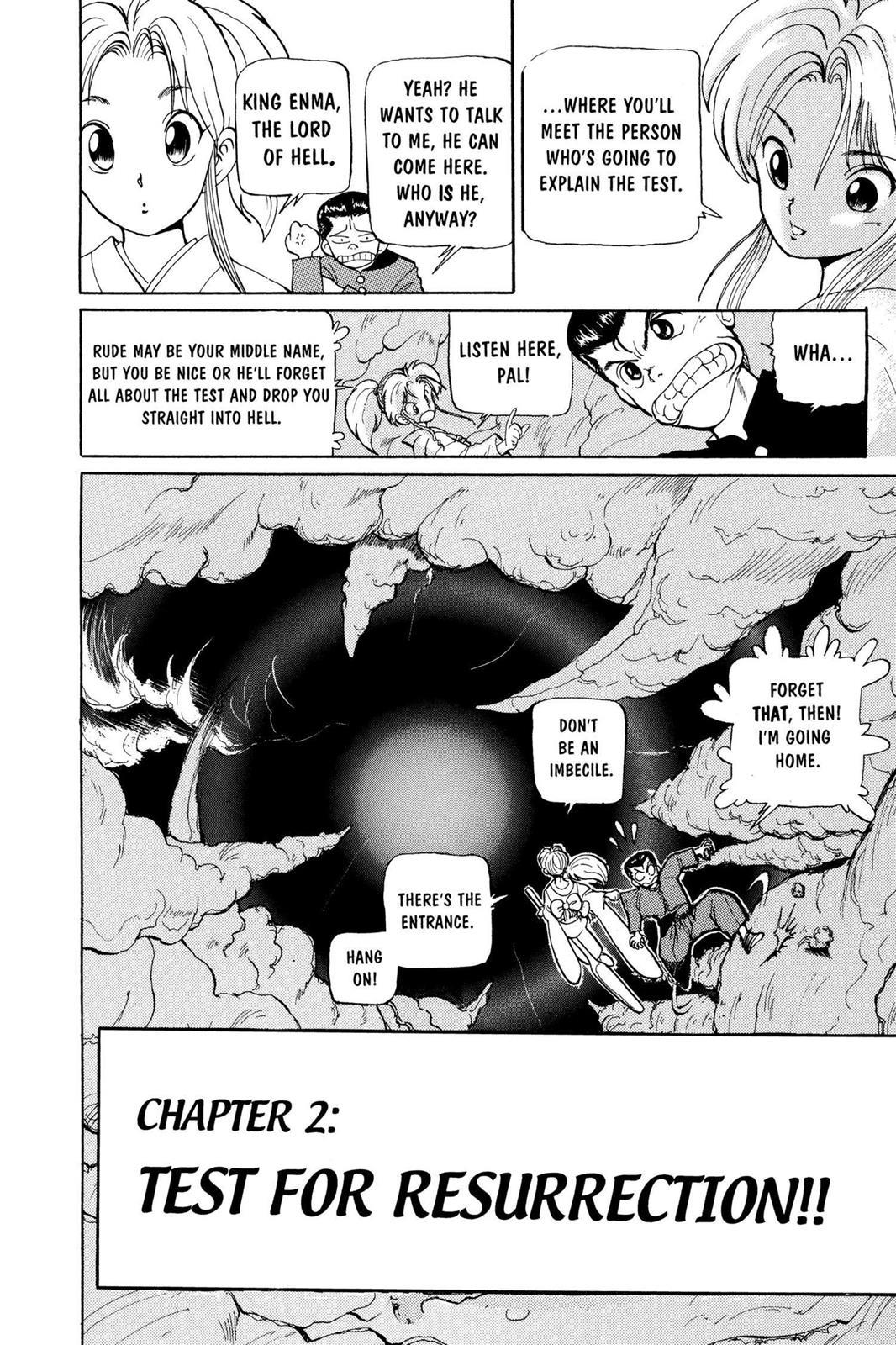 Read Yu Yu Hakusho Manga Online