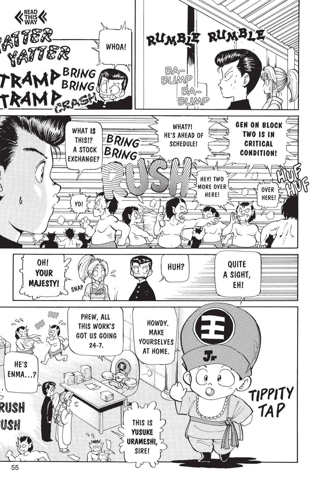 Read Yu Yu Hakusho Manga Online