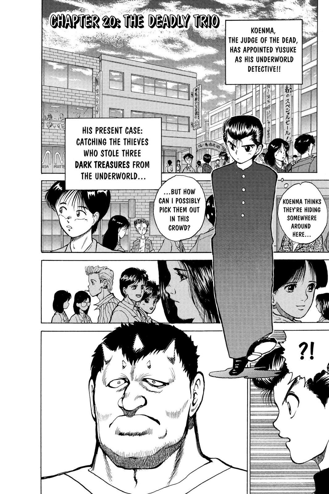 Read Yu Yu Hakusho Manga Online