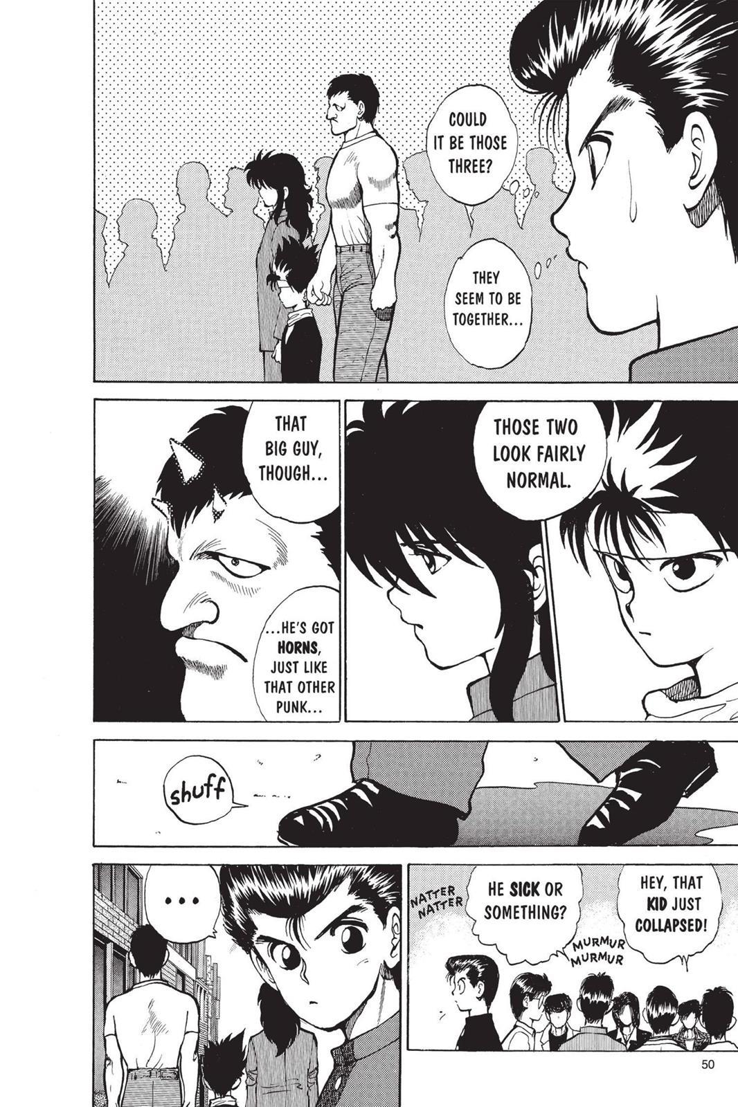 Read Yu Yu Hakusho Manga Online