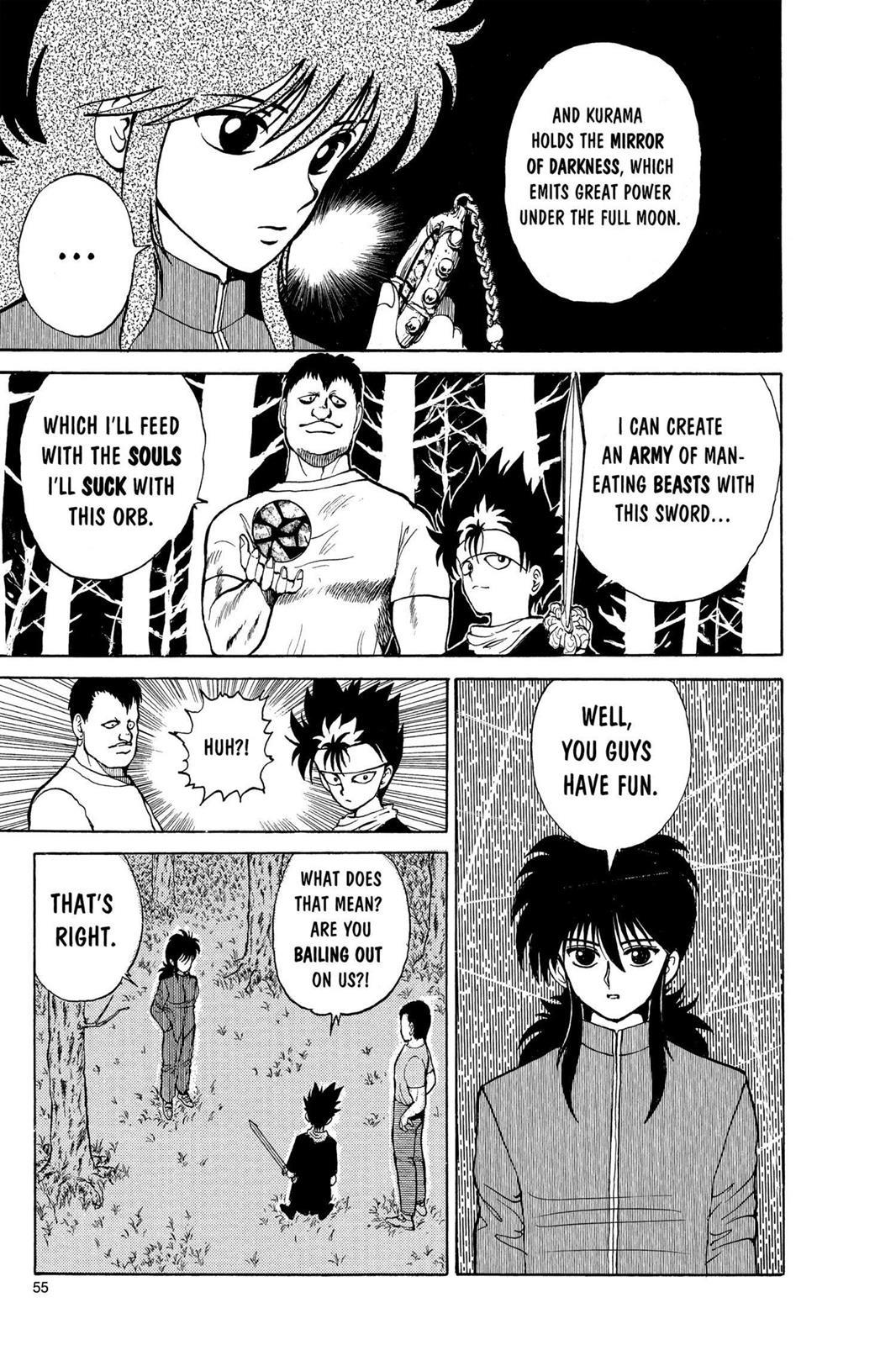Read Yu Yu Hakusho Manga Online