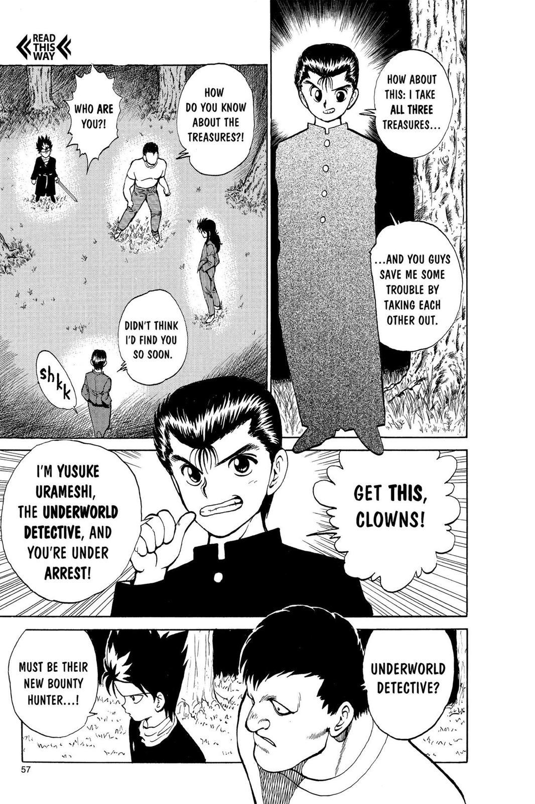 Read Yu Yu Hakusho Manga Online