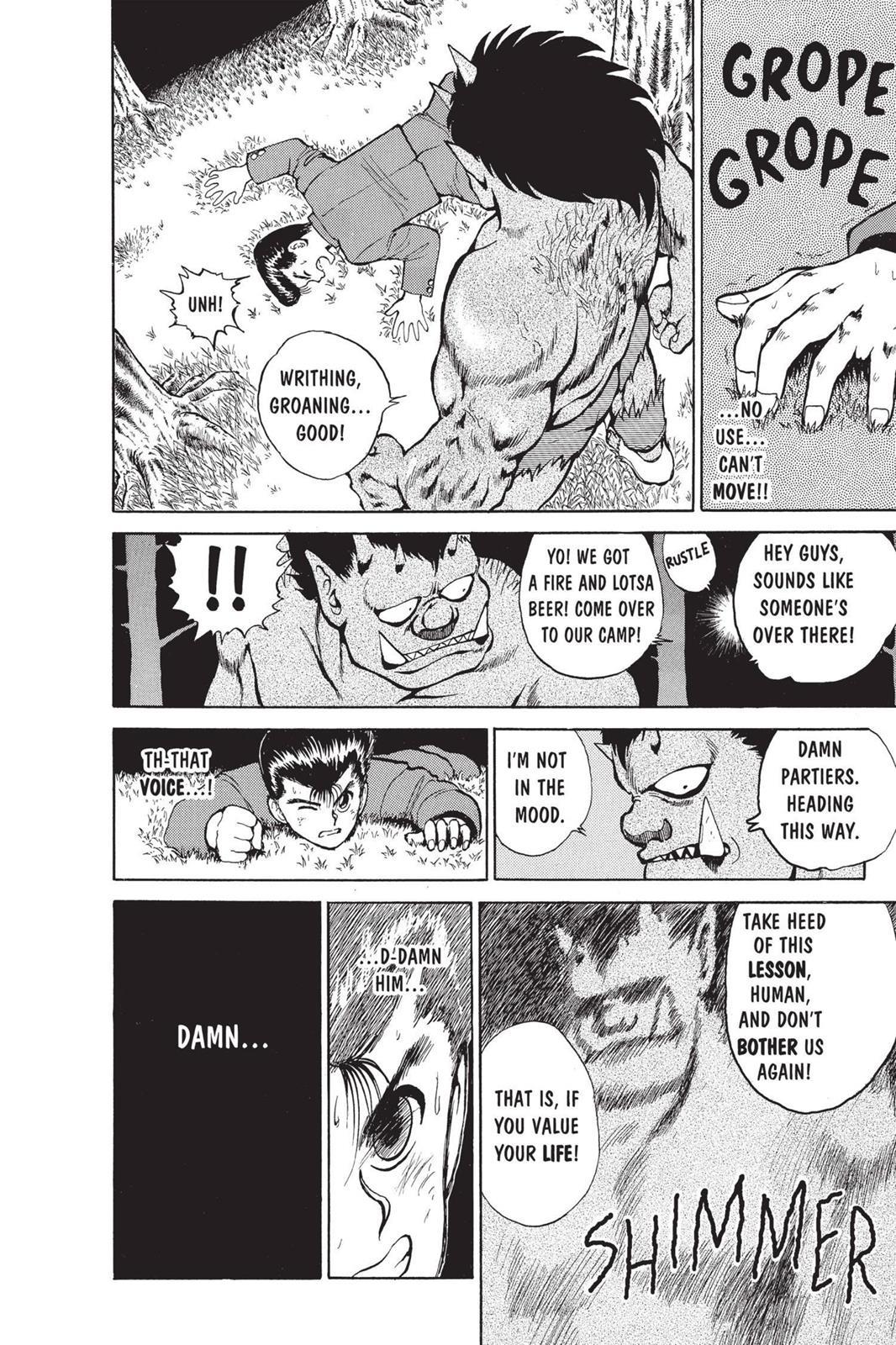 Read Yu Yu Hakusho Manga Online