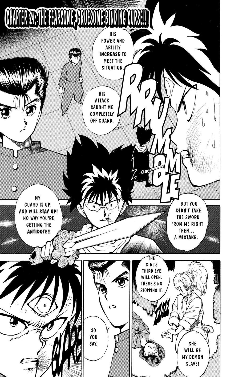 Read Yu Yu Hakusho Manga Online