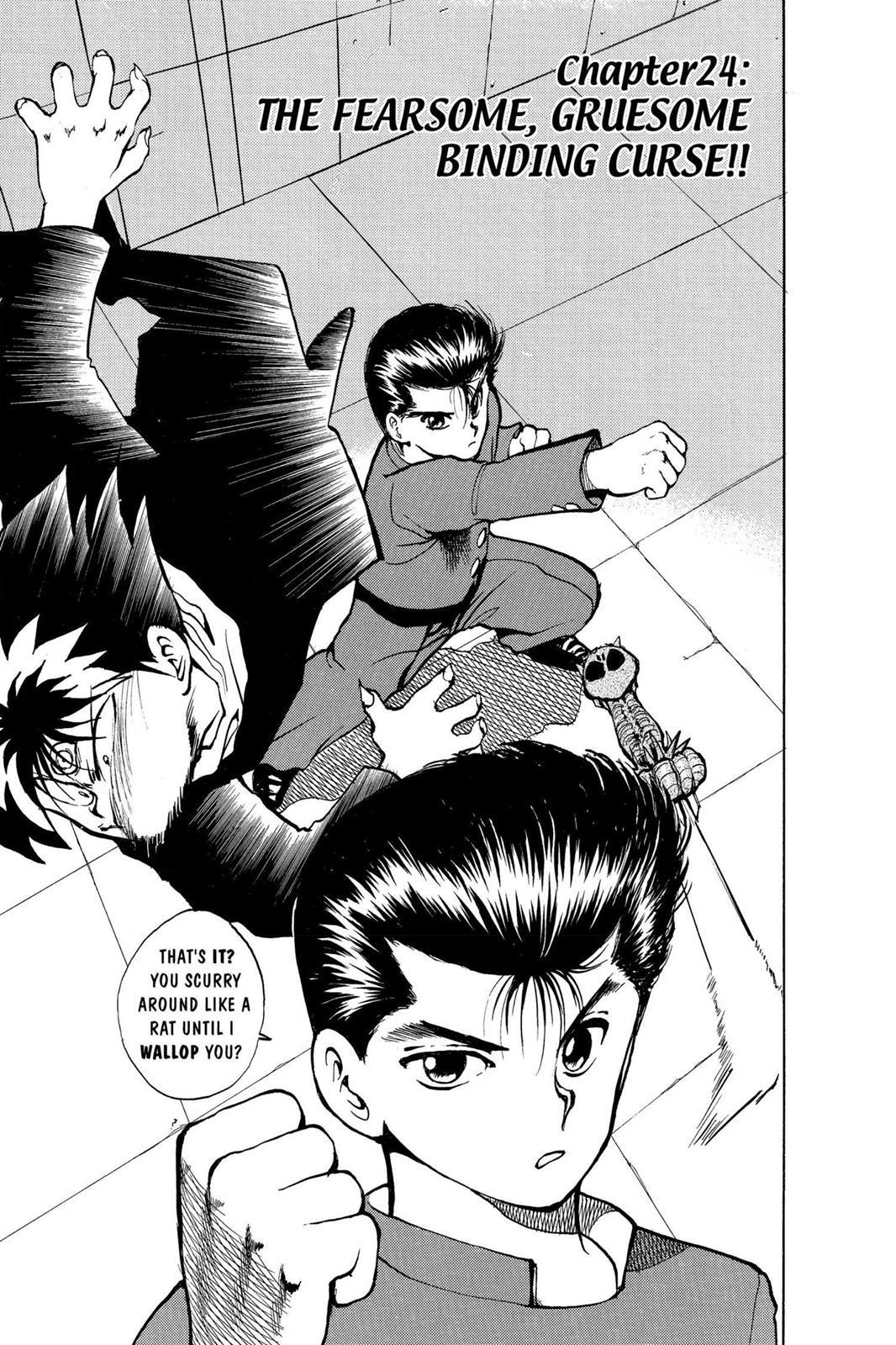 Read Yu Yu Hakusho Manga Online