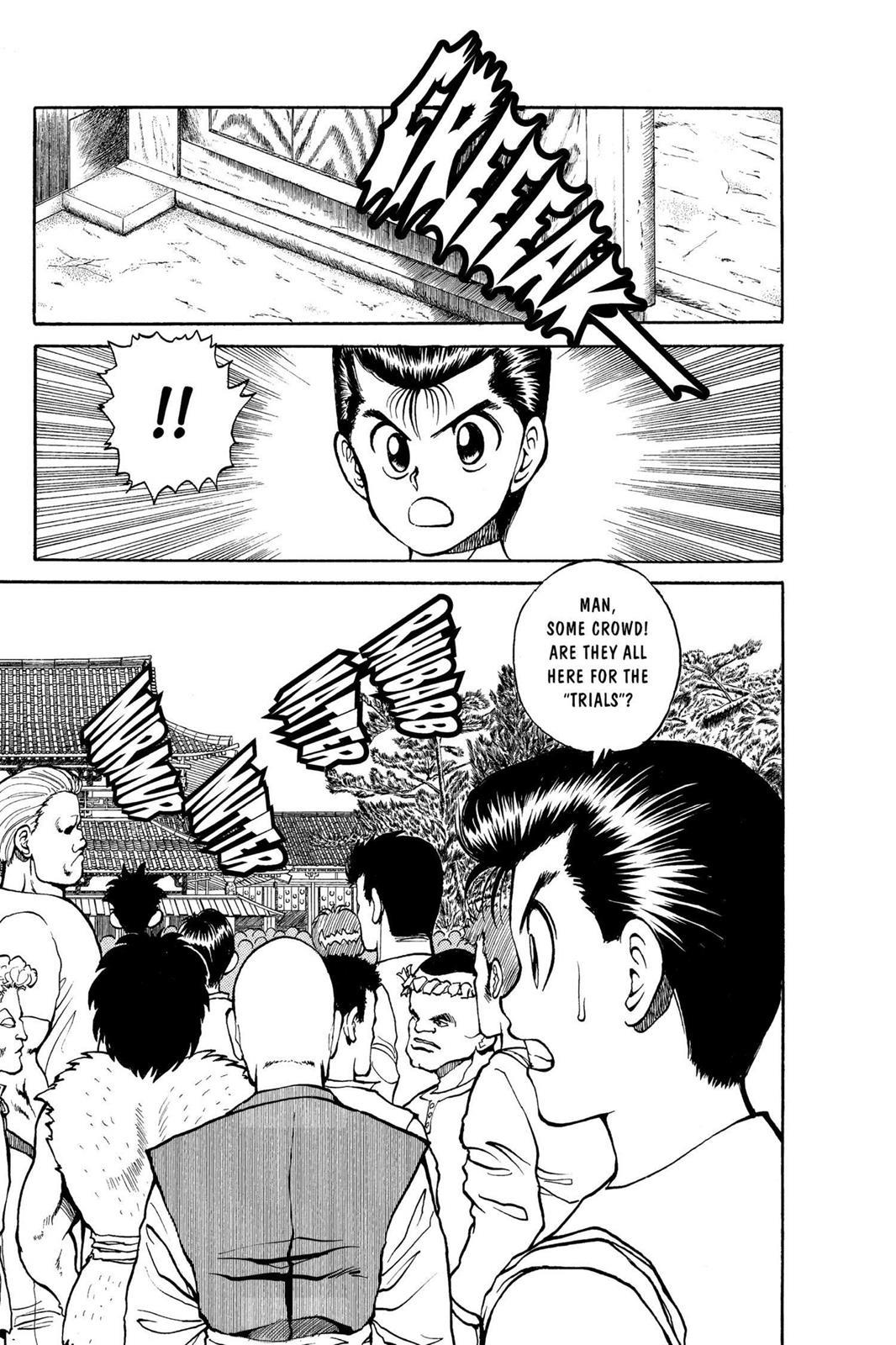 Read Yu Yu Hakusho Manga Online