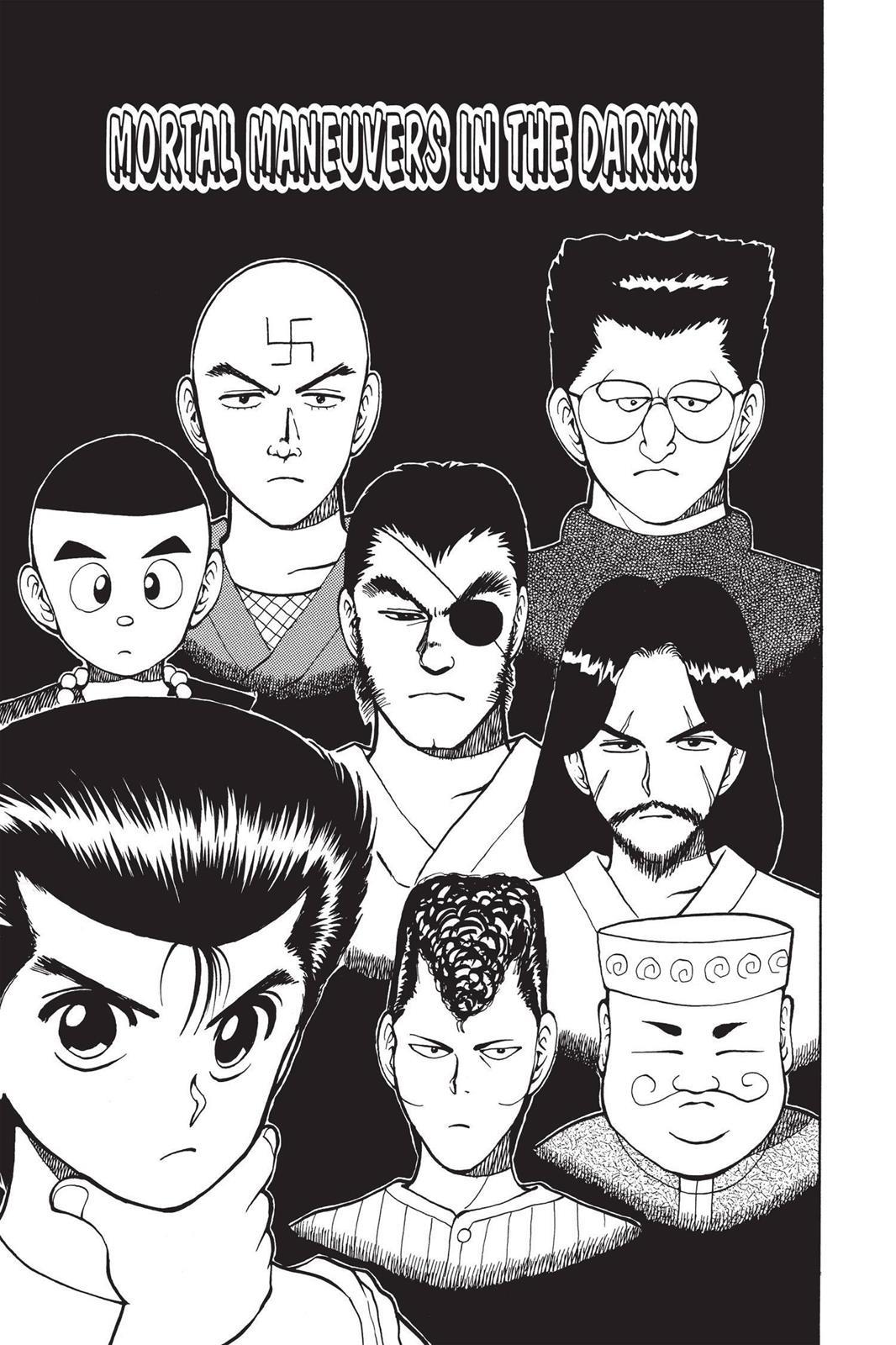 Read Yu Yu Hakusho Manga Online