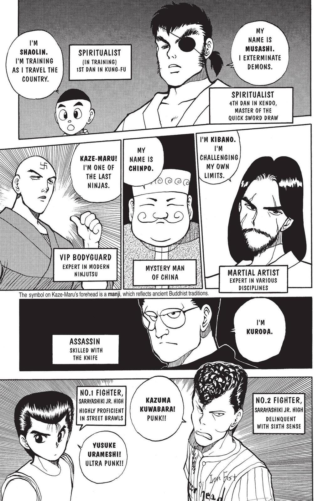 Read Yu Yu Hakusho Manga Online