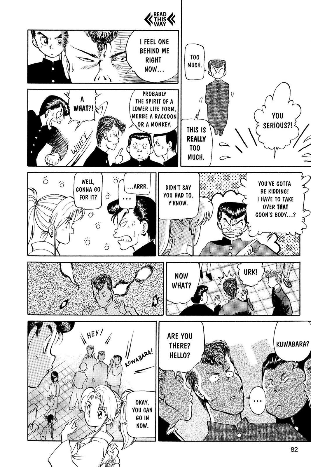 Read Yu Yu Hakusho Manga Online
