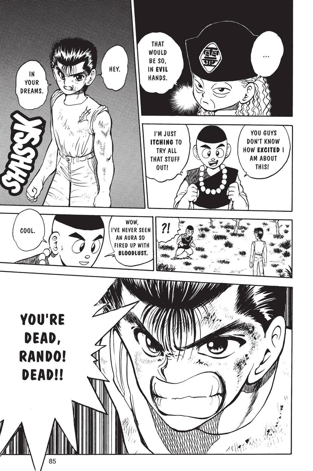 Read Yu Yu Hakusho Manga Online