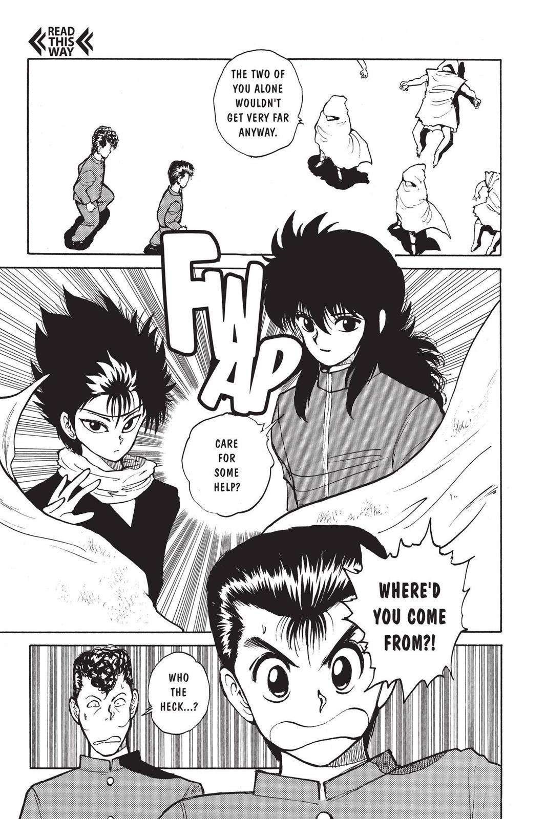 Read Yu Yu Hakusho Manga Online