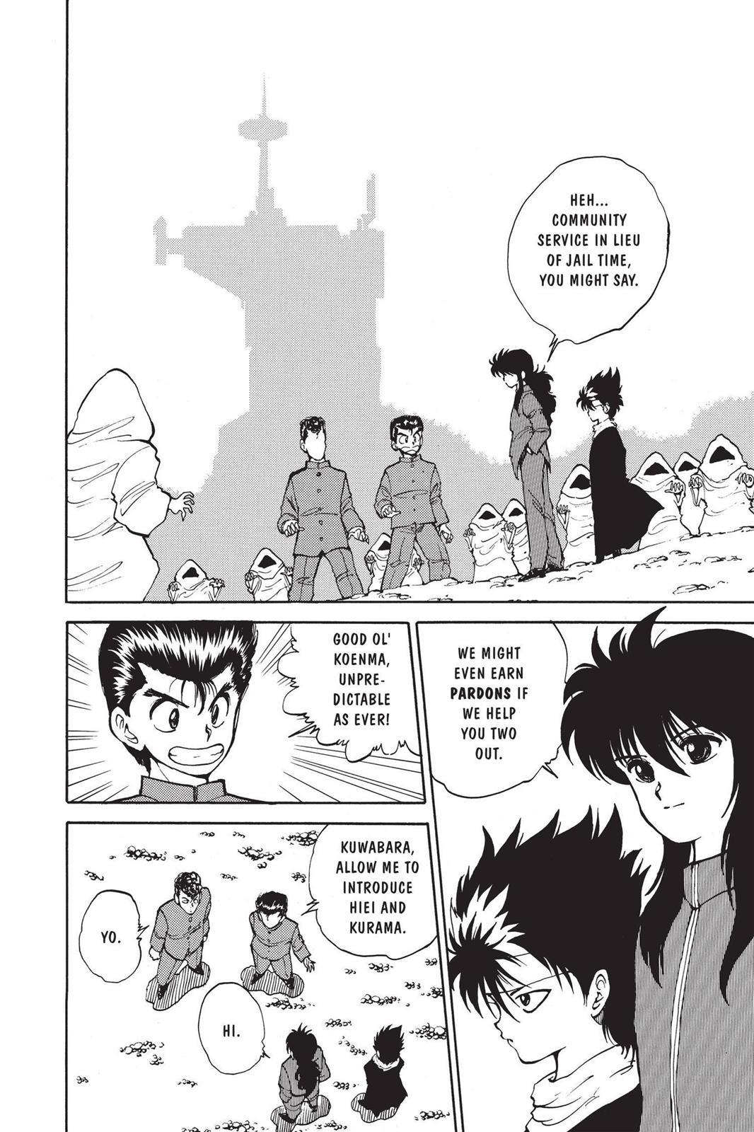 Read Yu Yu Hakusho Manga Online