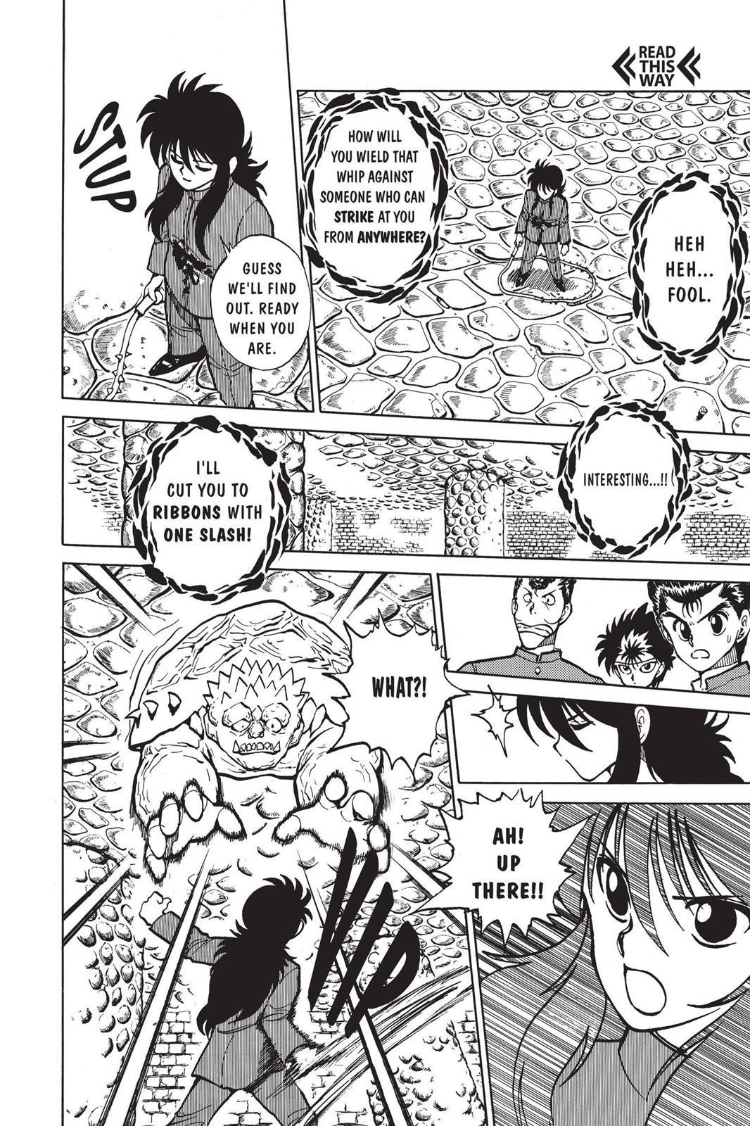Read Yu Yu Hakusho Manga Online