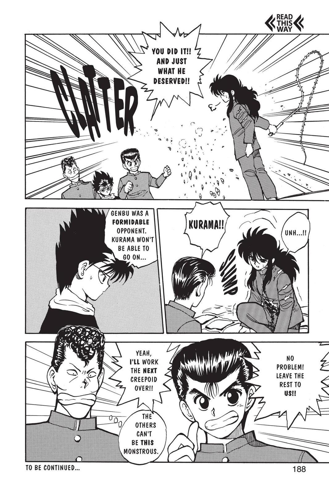 Read Yu Yu Hakusho Manga Online