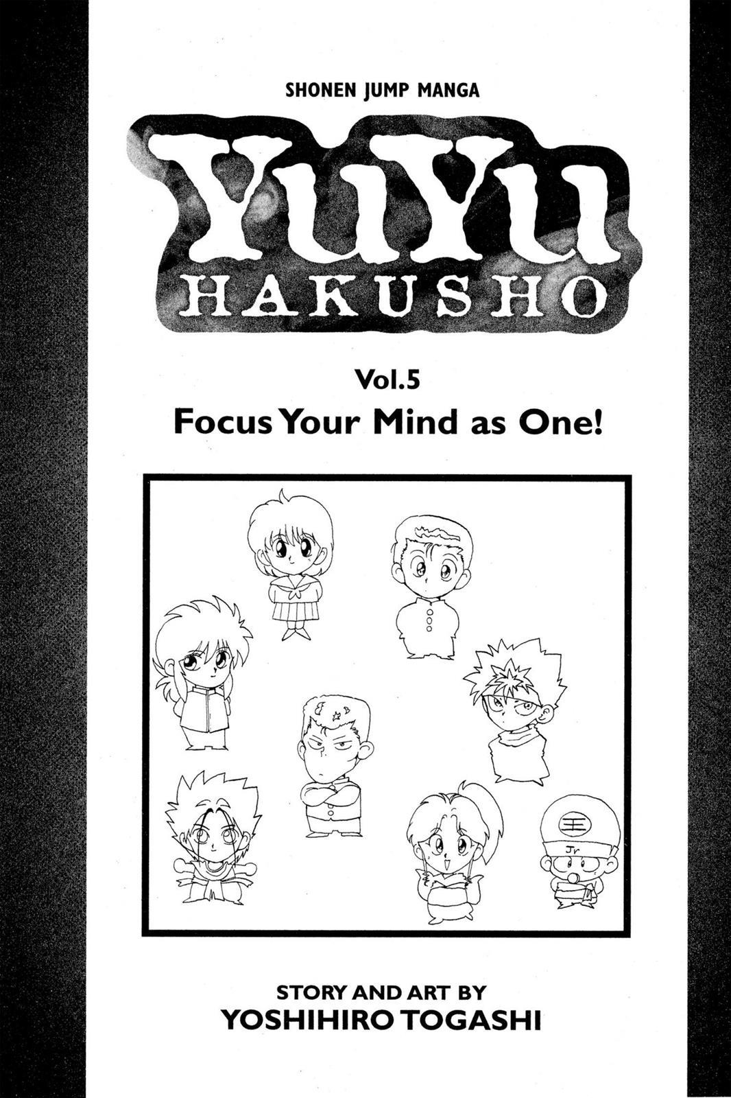 Read Yu Yu Hakusho Manga Online