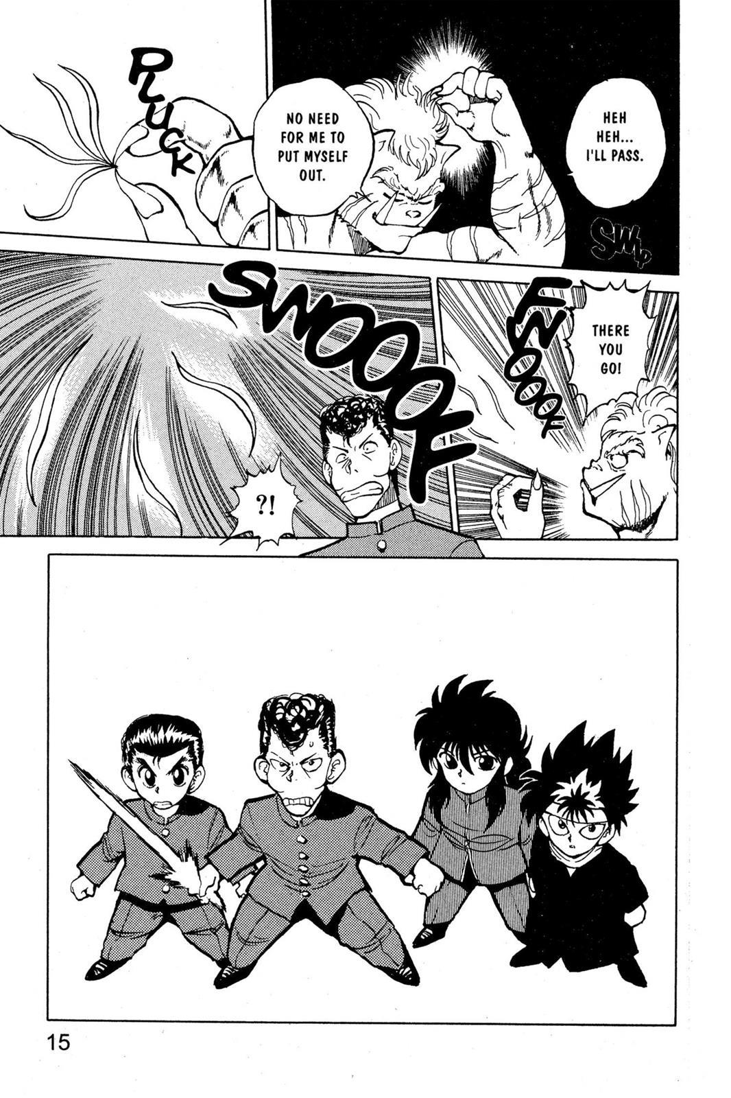 Read Yu Yu Hakusho Manga Online
