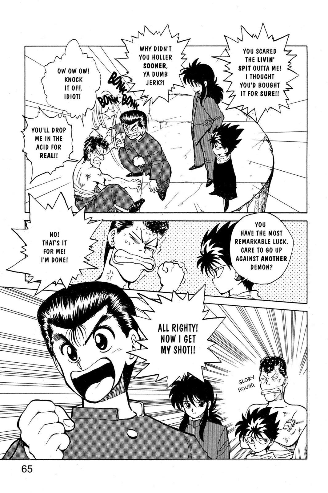 Read Yu Yu Hakusho Manga Online