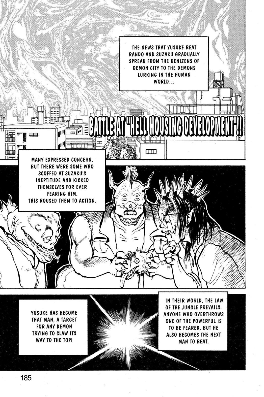 Read Yu Yu Hakusho Manga Online
