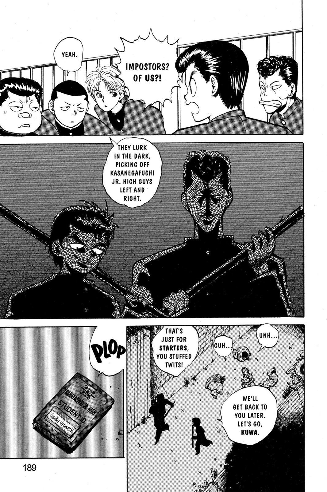 Read Yu Yu Hakusho Manga Online