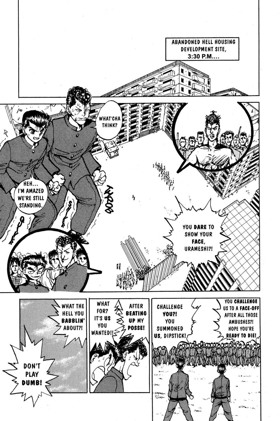 Read Yu Yu Hakusho Manga Online