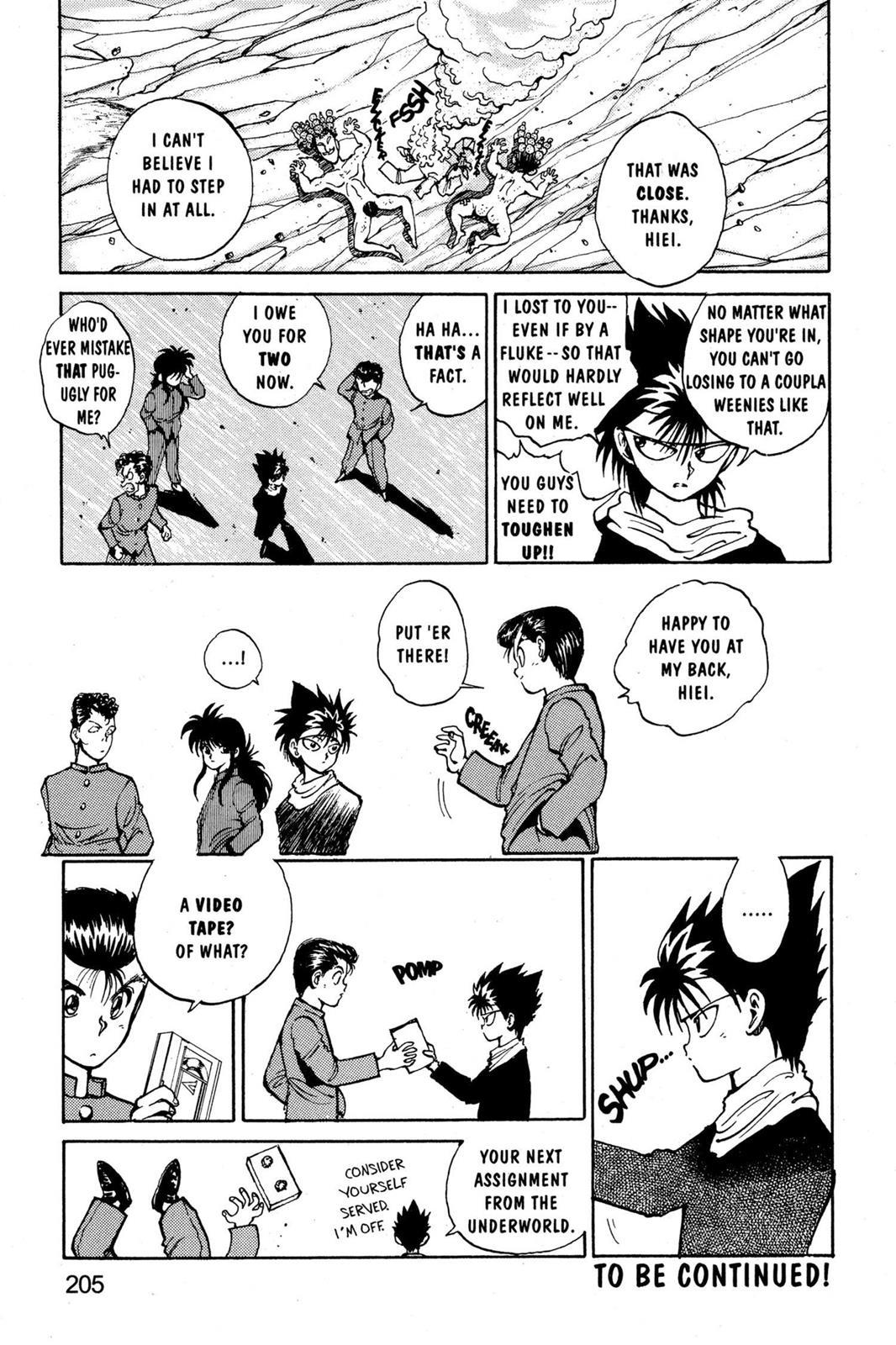 Read Yu Yu Hakusho Manga Online