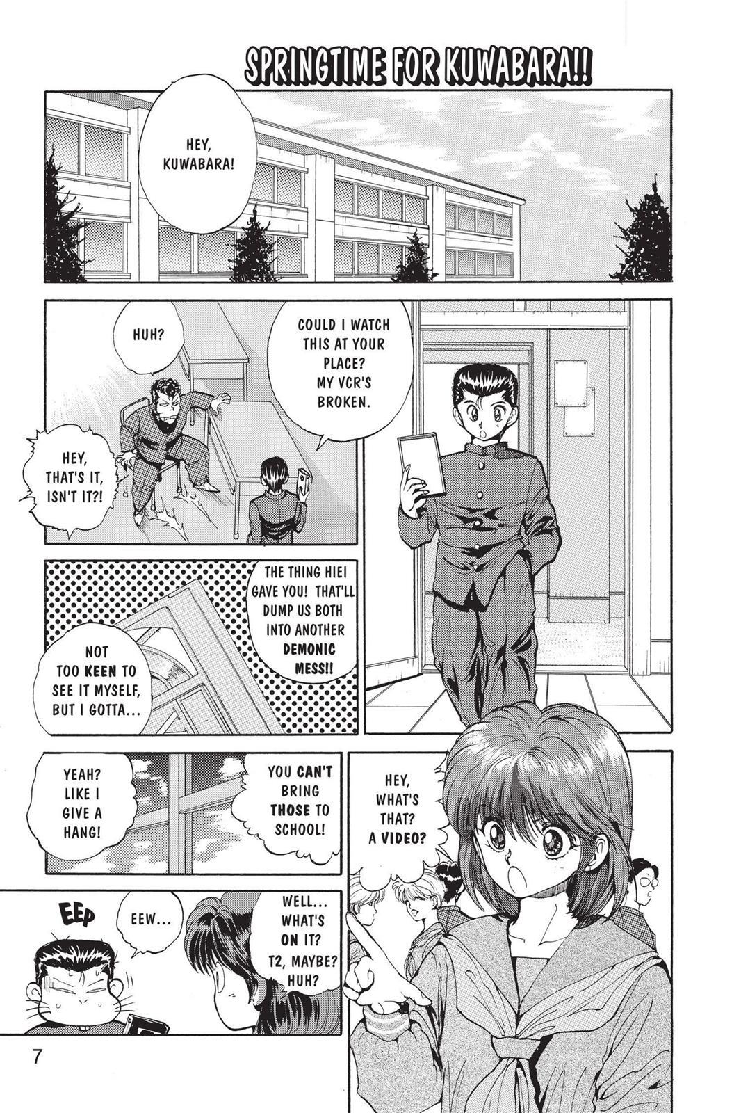 Read Yu Yu Hakusho Manga Online