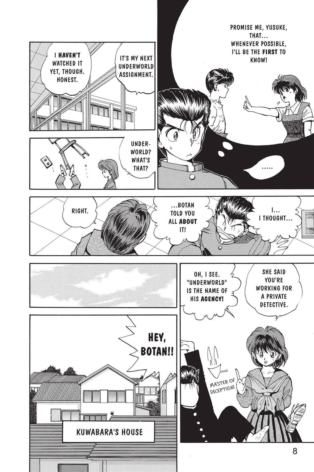 Read Yu Yu Hakusho Manga Online