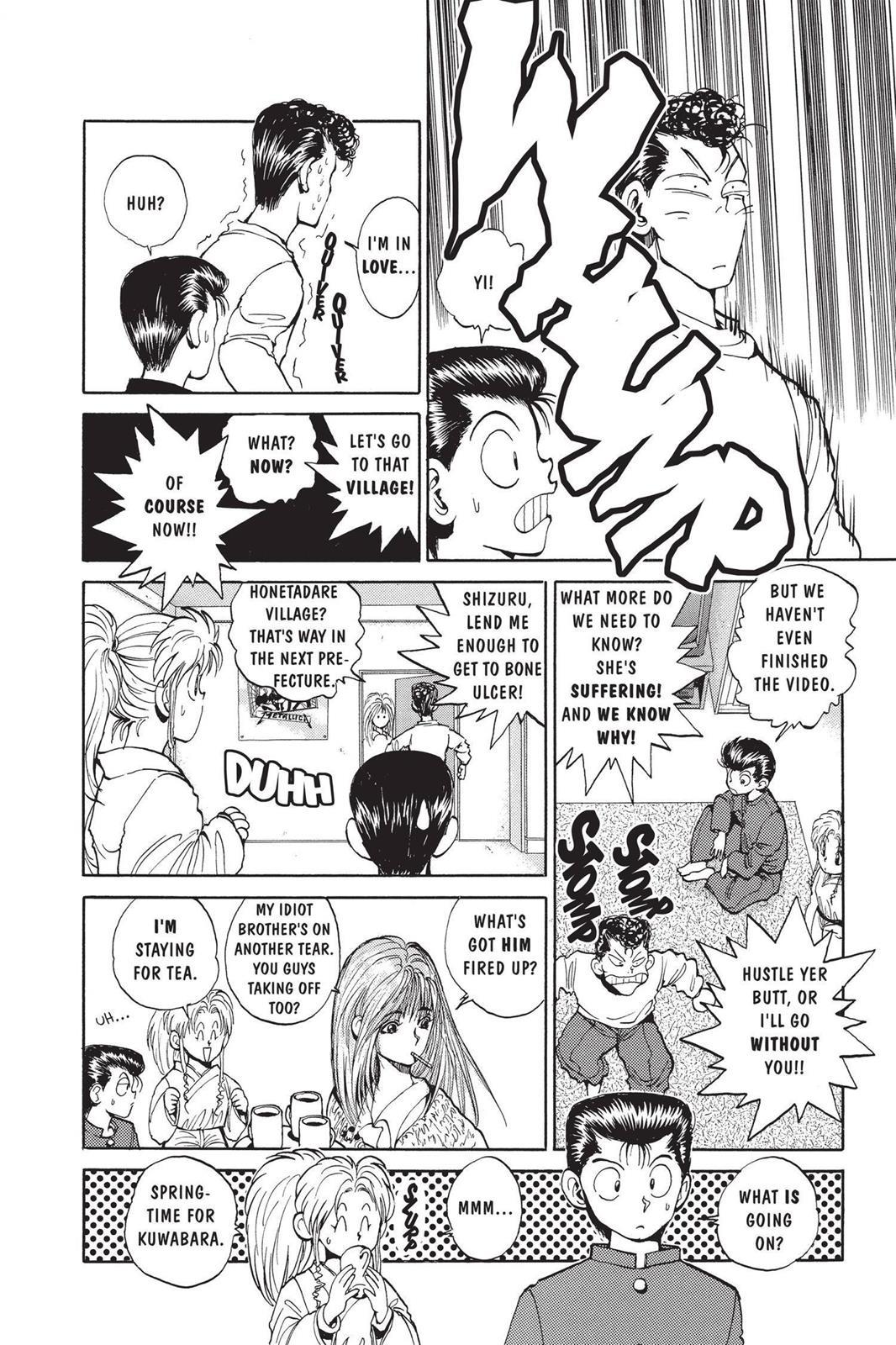 Read Yu Yu Hakusho Manga Online