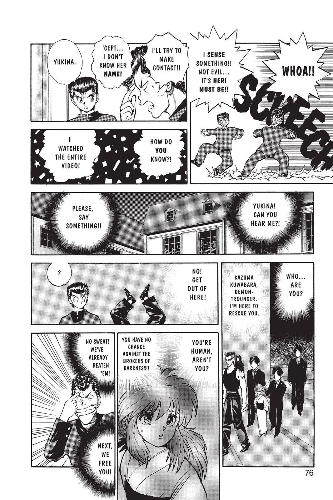 Read Yu Yu Hakusho Manga Online