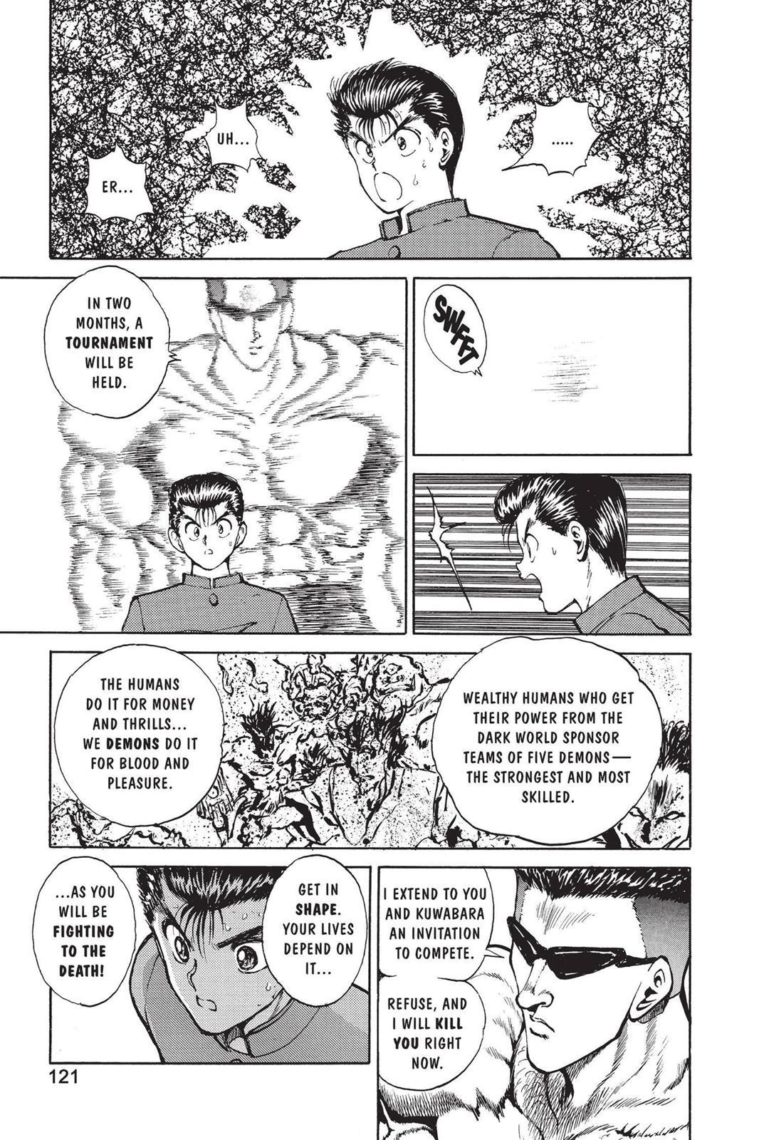 Read Yu Yu Hakusho Manga Online