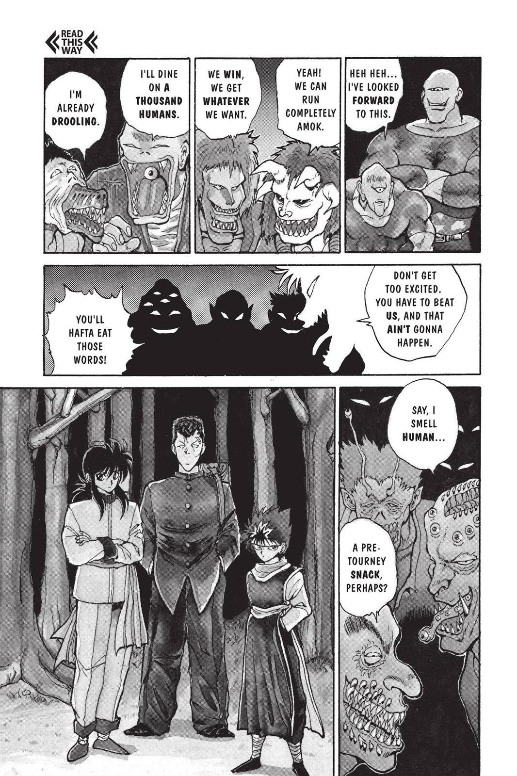 Read Yu Yu Hakusho Manga Online
