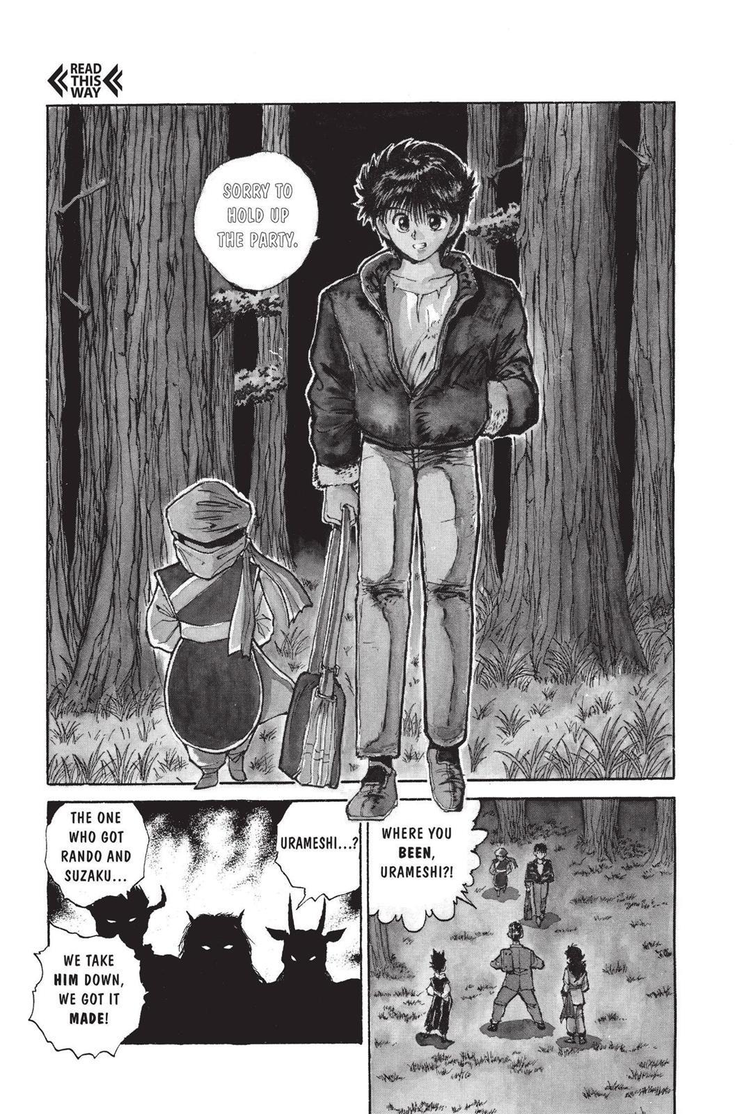 Read Yu Yu Hakusho Manga Online