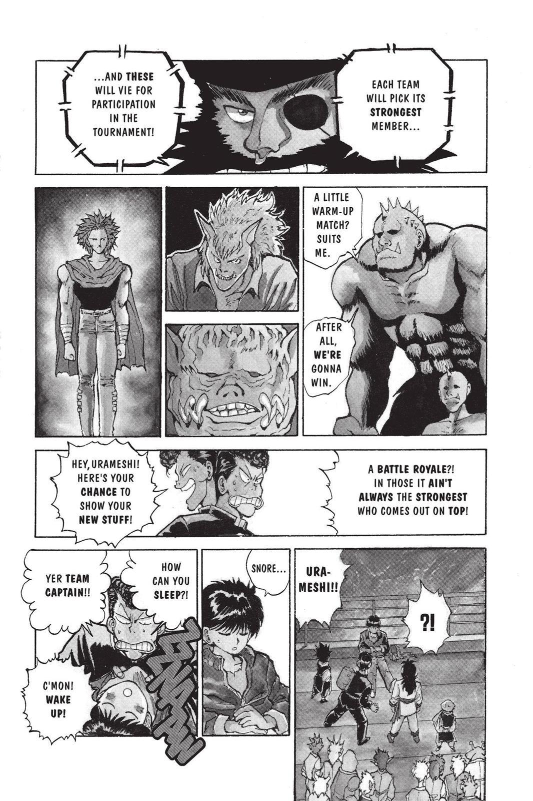 Read Yu Yu Hakusho Manga Online