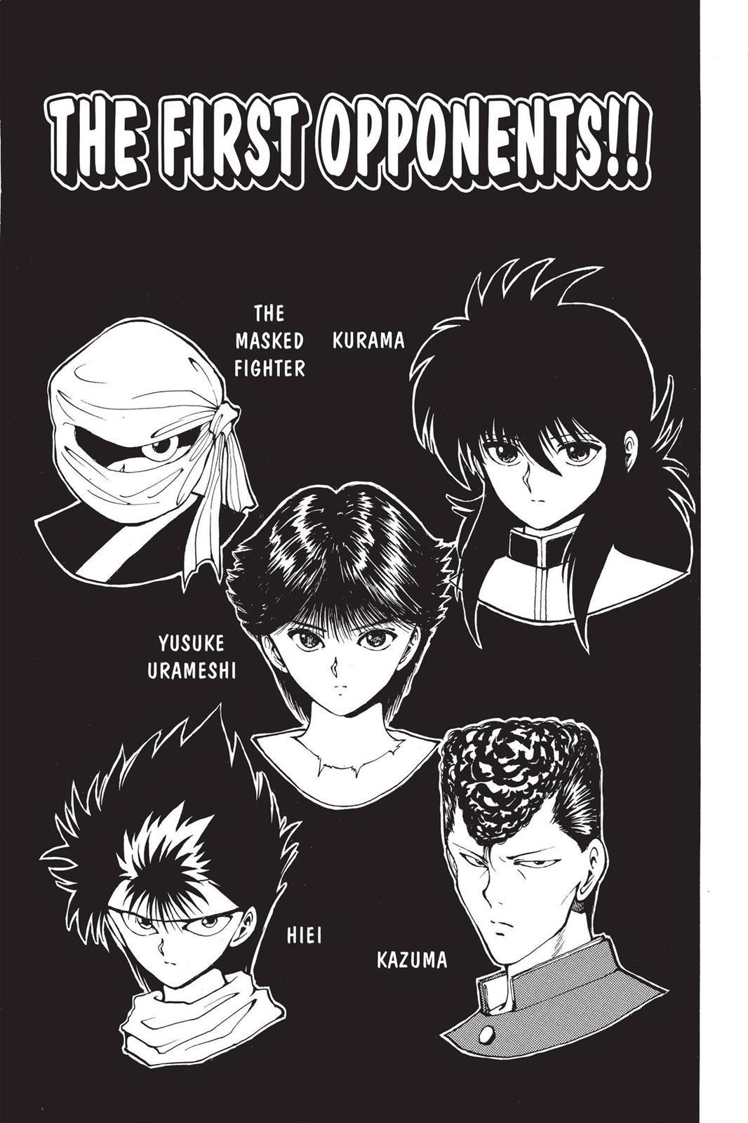 Read Yu Yu Hakusho Manga Online