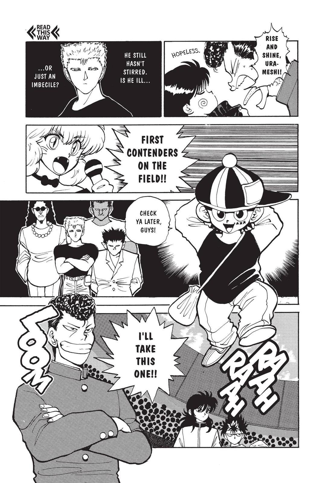 Read Yu Yu Hakusho Manga Online