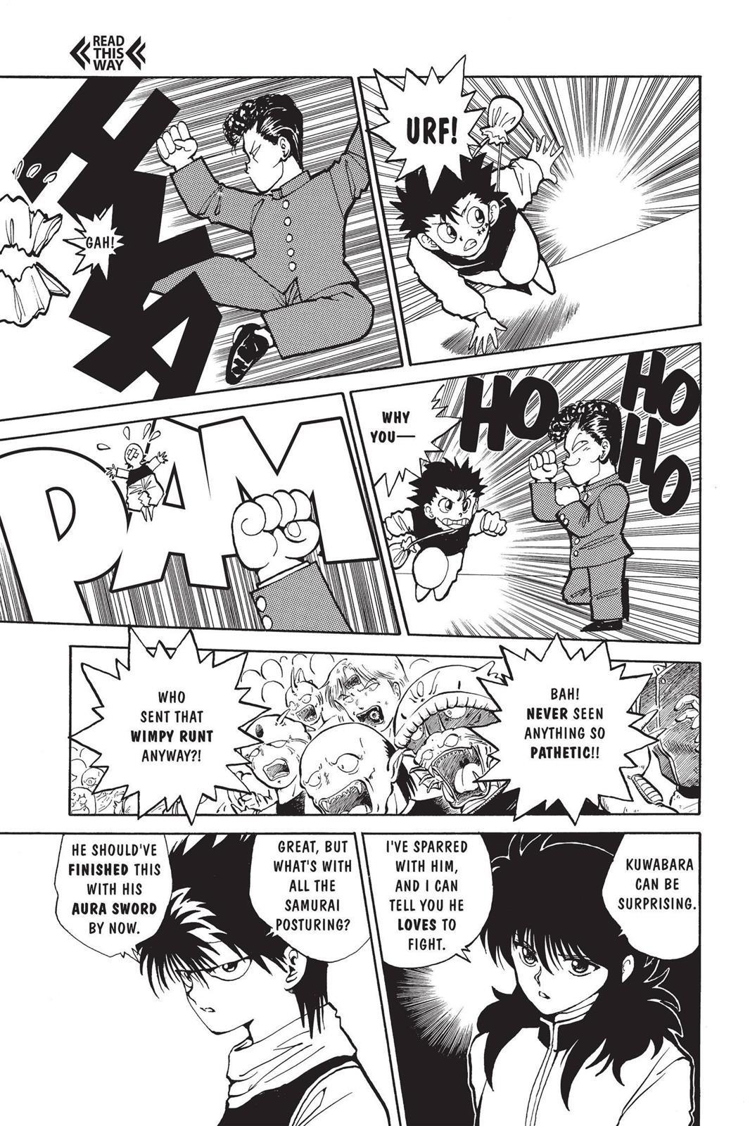 Read Yu Yu Hakusho Manga Online