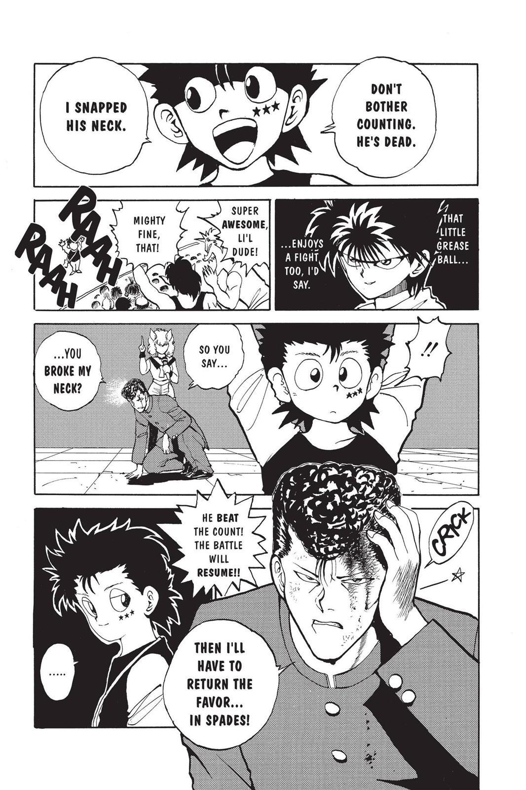 Read Yu Yu Hakusho Manga Online