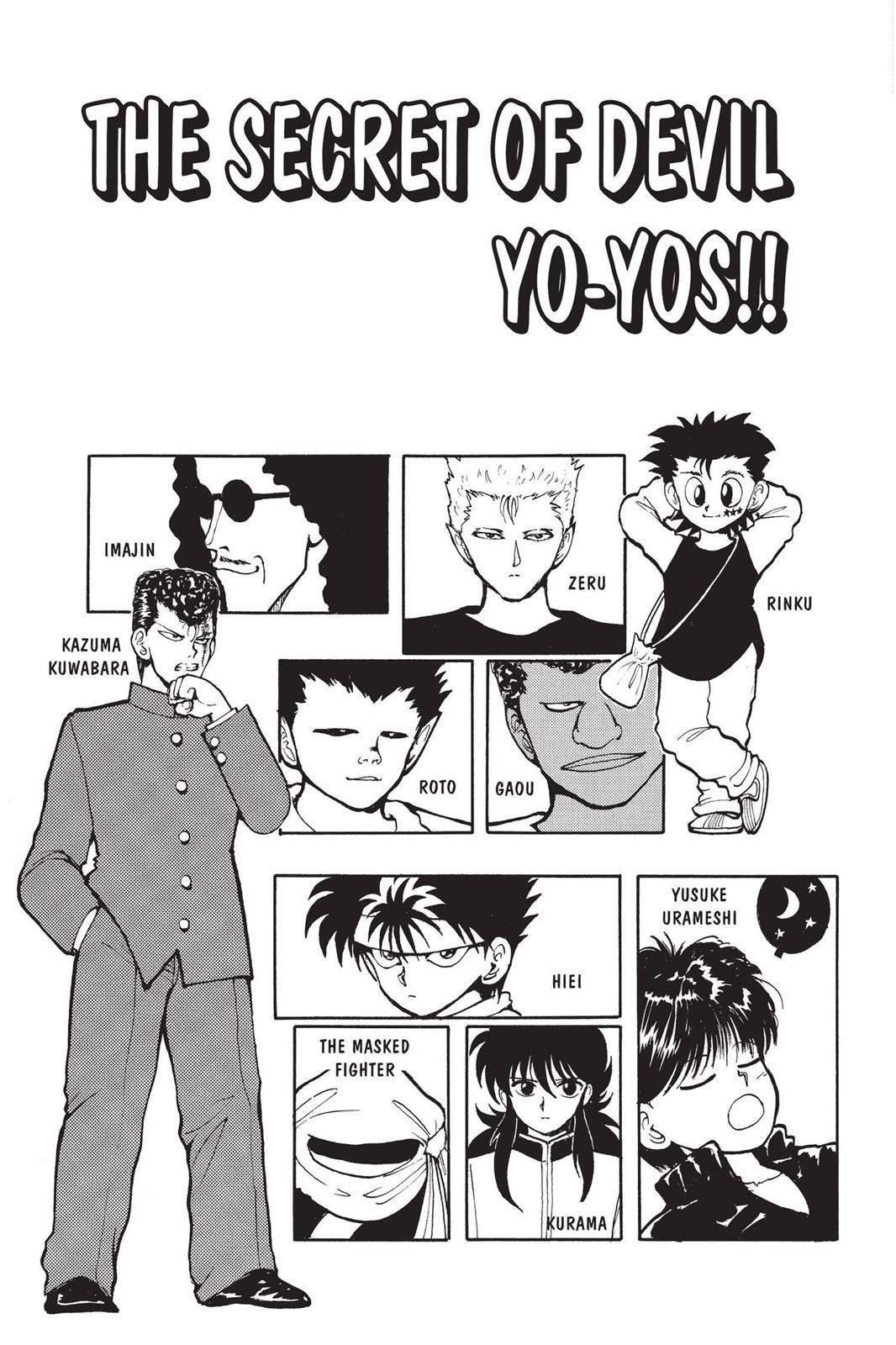 Read Yu Yu Hakusho Manga Online