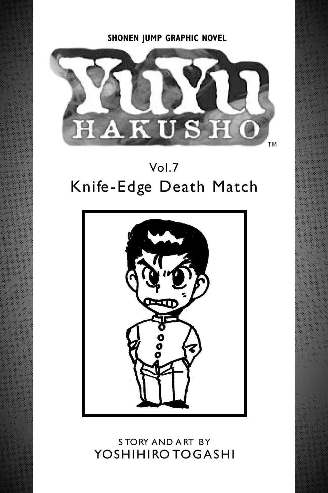 Read Yu Yu Hakusho Manga Online