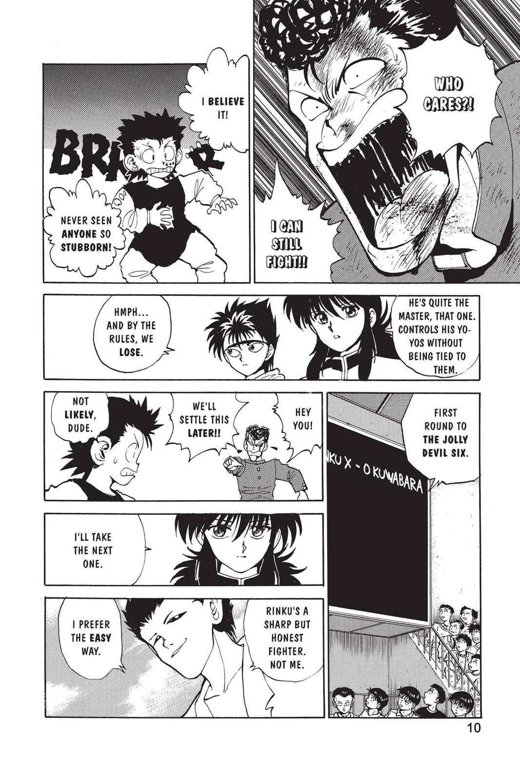 Read Yu Yu Hakusho Manga Online