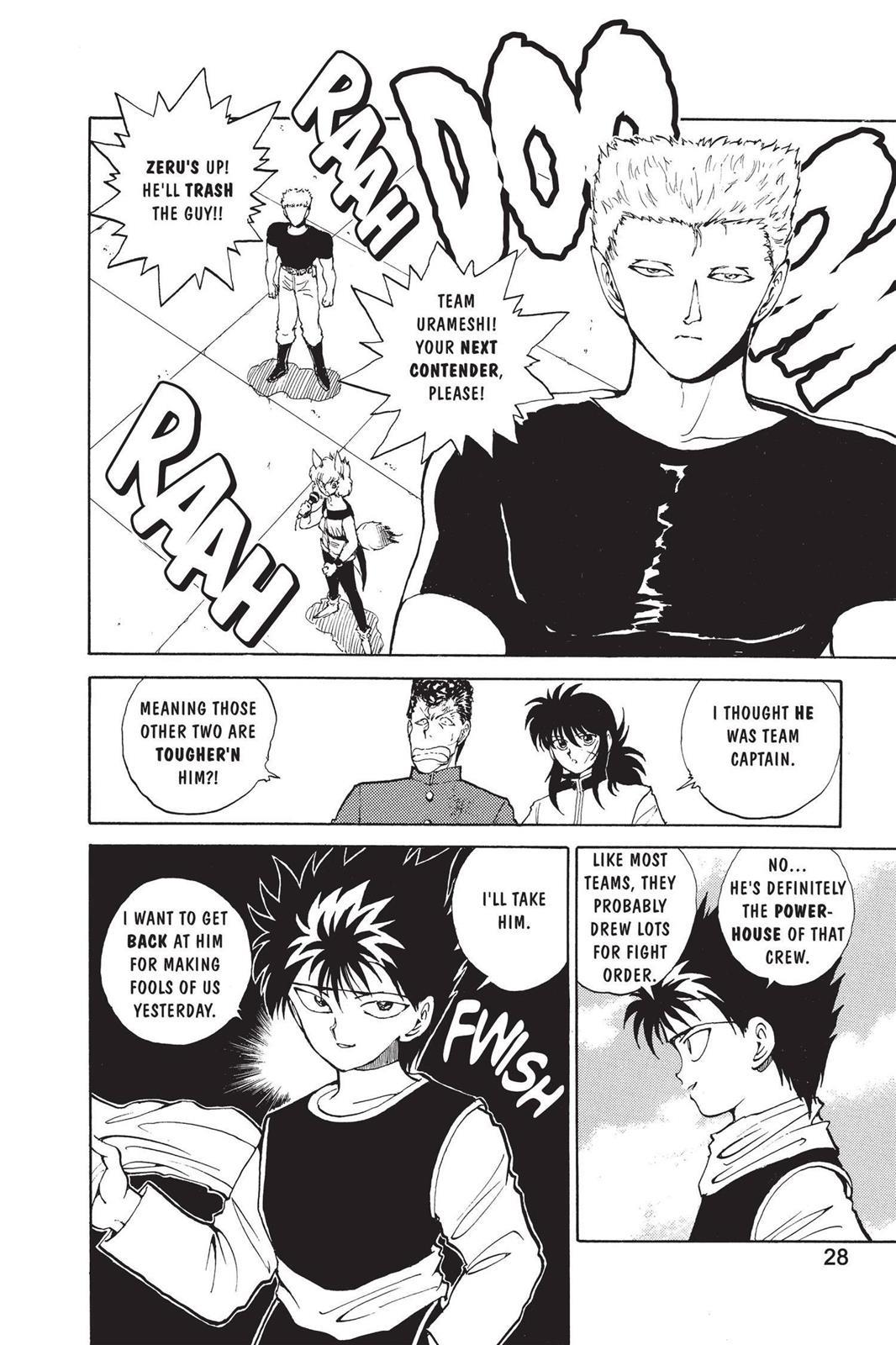 Read Yu Yu Hakusho Manga Online