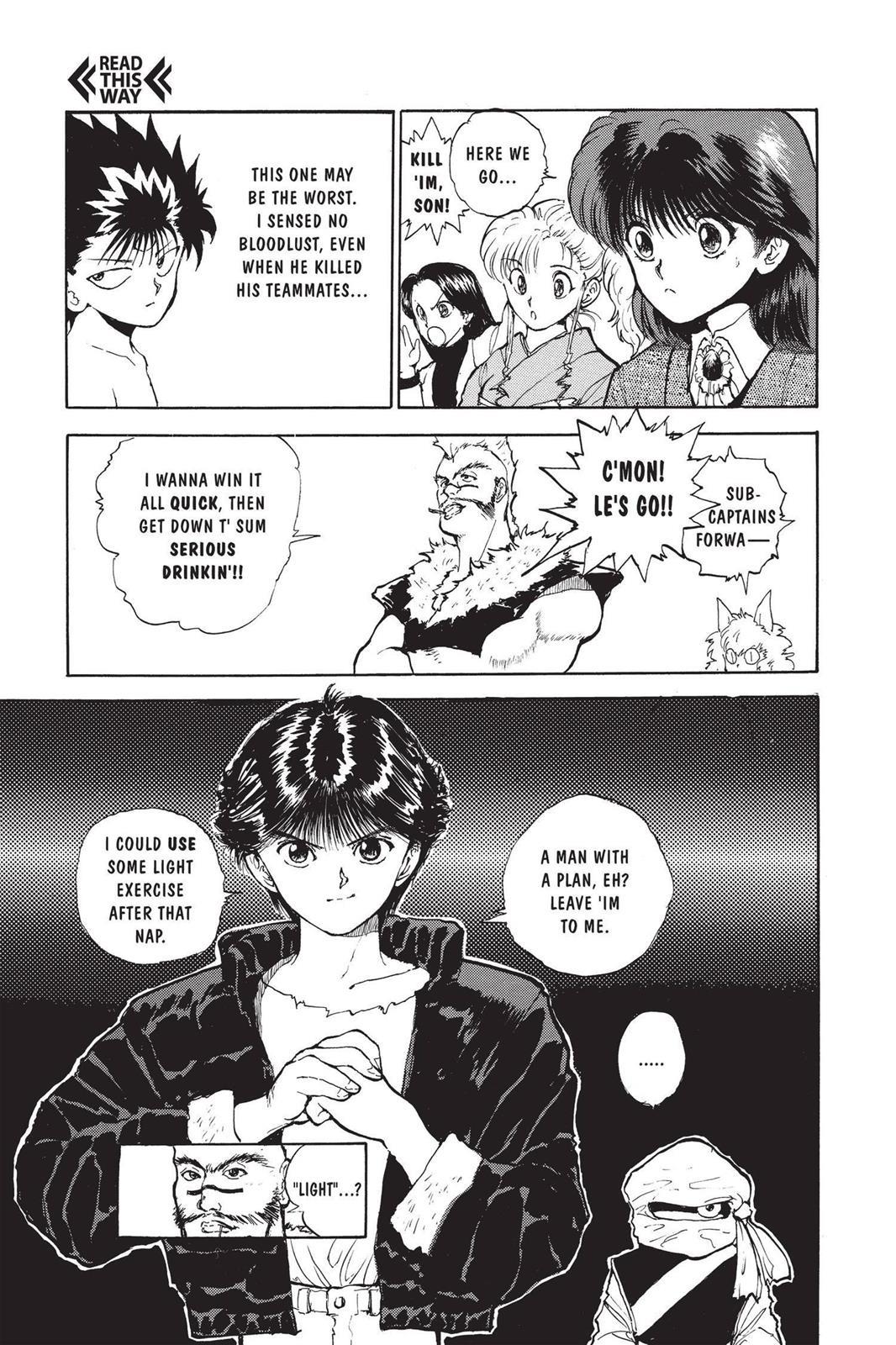 Read Yu Yu Hakusho Manga Online