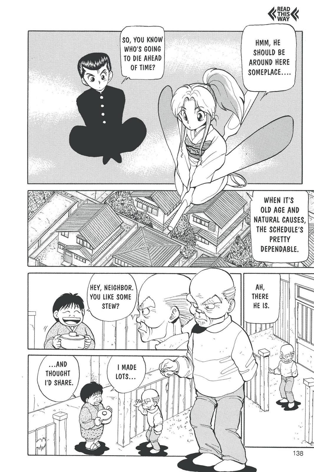 Read Yu Yu Hakusho Manga Online